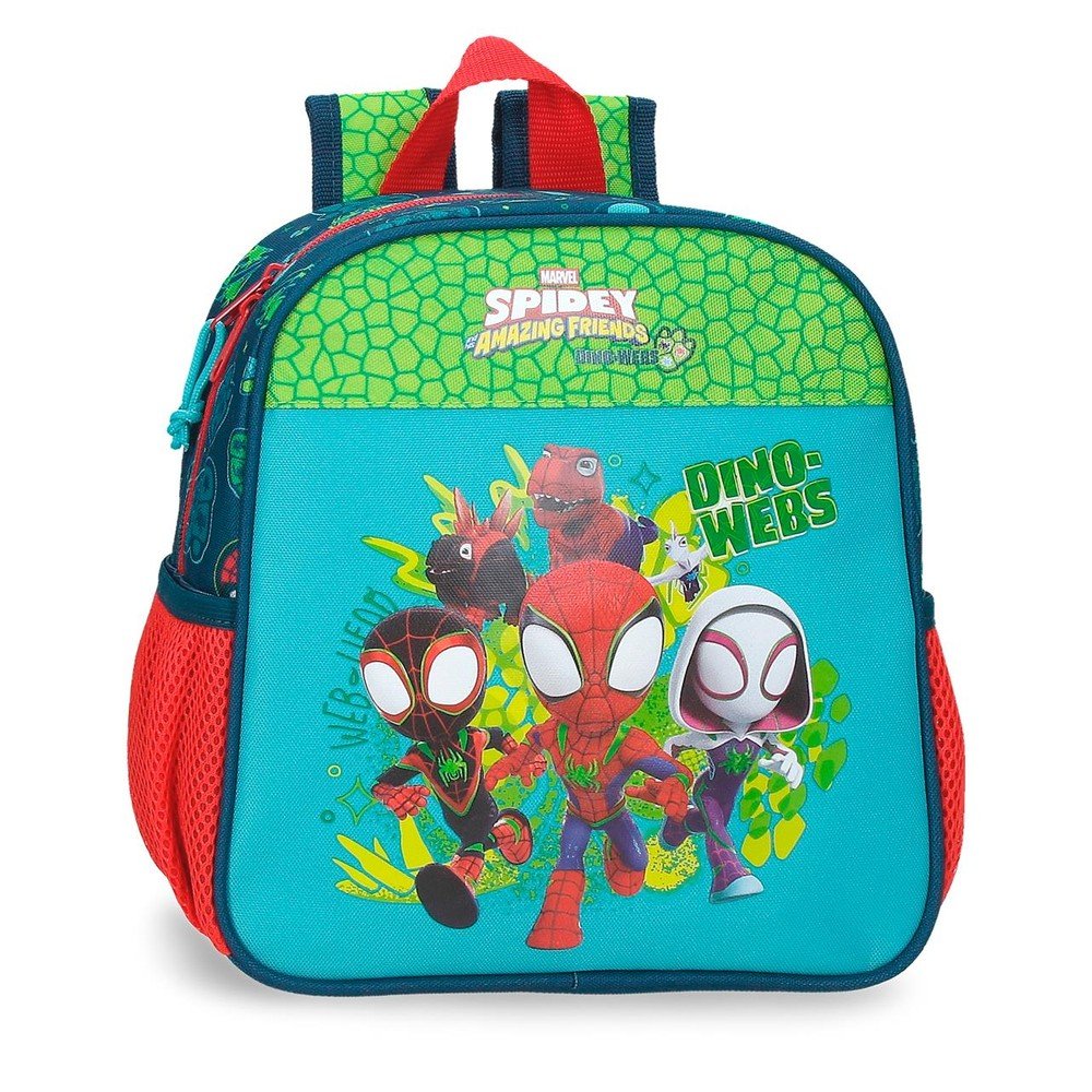 Mochila Guarderia Dino Webs Spidey 25 cm JOUMMA BAGS Imagen principal del producto