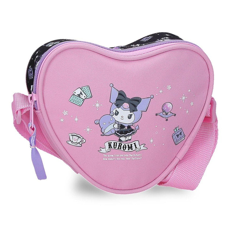 Bolsito Bandolera Corazon Kuromi Fortune Telling