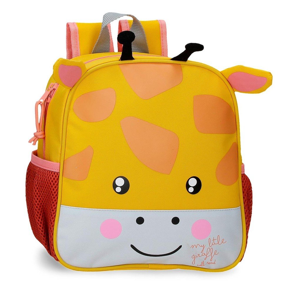 Mochila guarderia Roll Road Happy Pets Giraffe Adapt 25x23 JOUMMA ROLL ROAD