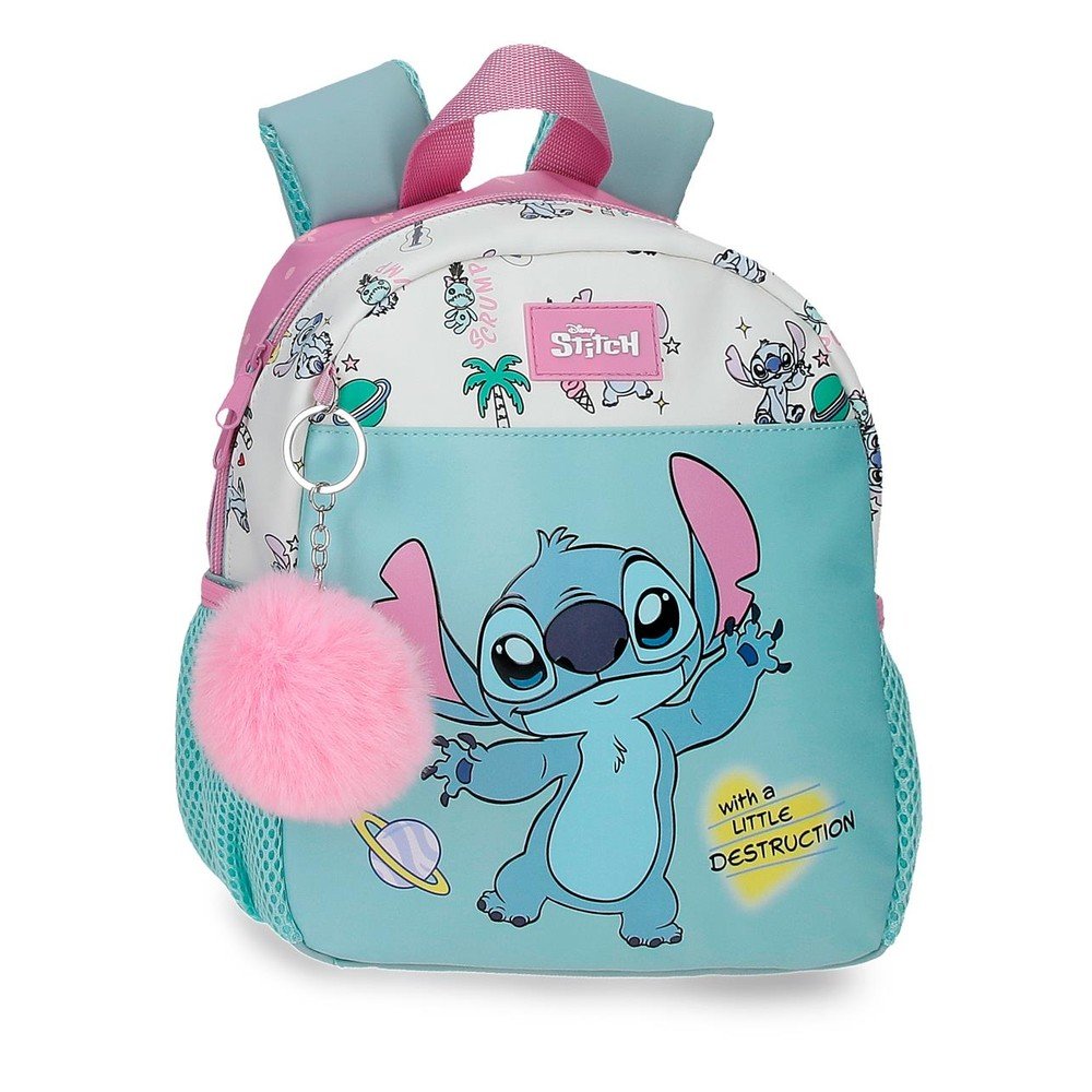 Mochila Infantil Stitch Little Destruction 26 cm Joumma Bags Licencias