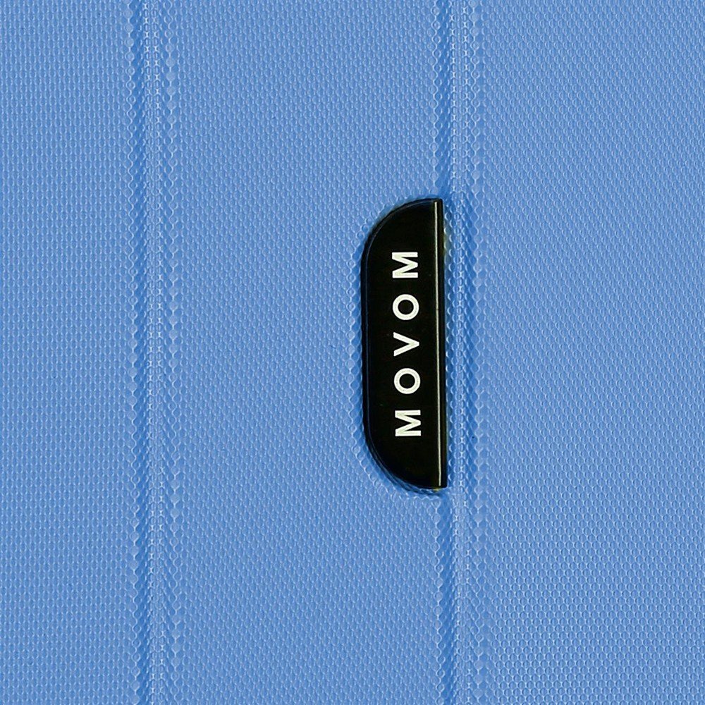 Maleta cabina extensible Movom Wood 55cm denim