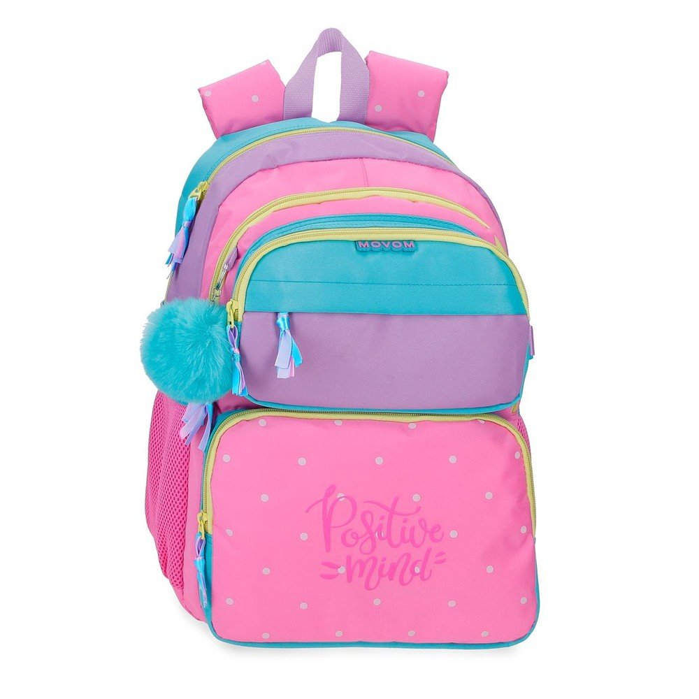 Mochila escolar doble Movom Block 45 cm Rosa marca Joumma Movom Imagen principal del producto