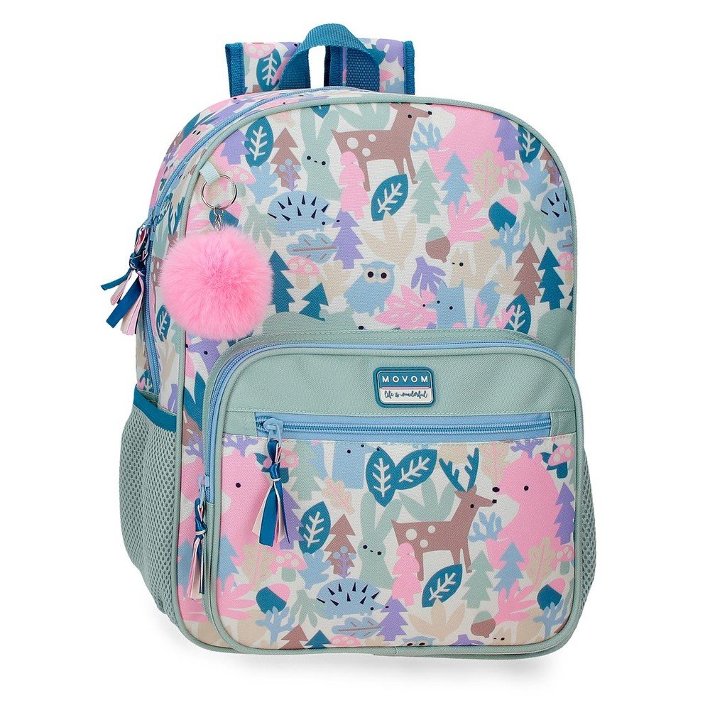 Mochila infantil Movom Forest verde claro 38 cm adapt carro marca Joumma Movom Imagen principal del producto