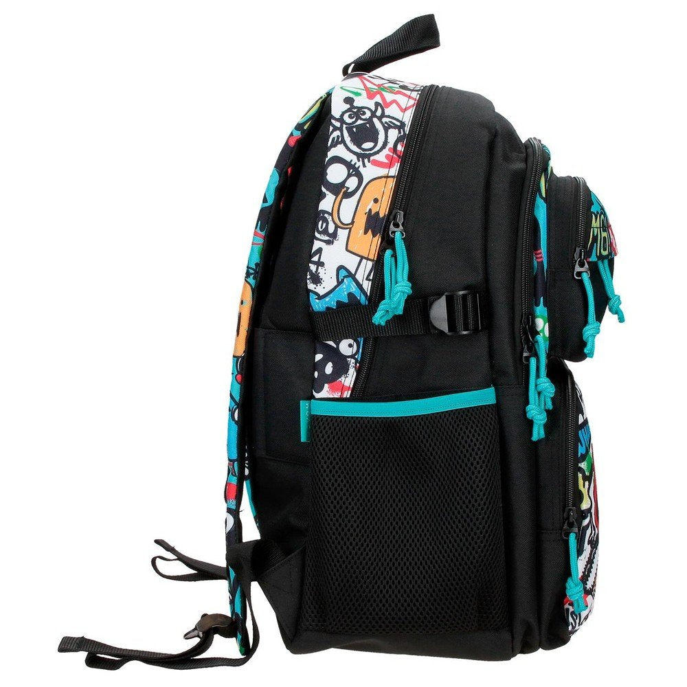 Mochila escolar Joumma Movom Monsters 45cm