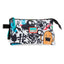 Portatodo Triple Movom Monsters Negro | Joumma