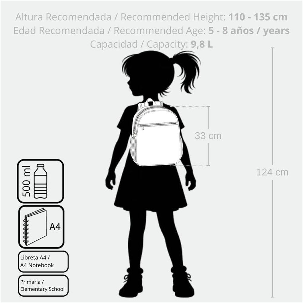 Mochila infantil Minnie Happy To Be Me 33 cm Joumma Bags