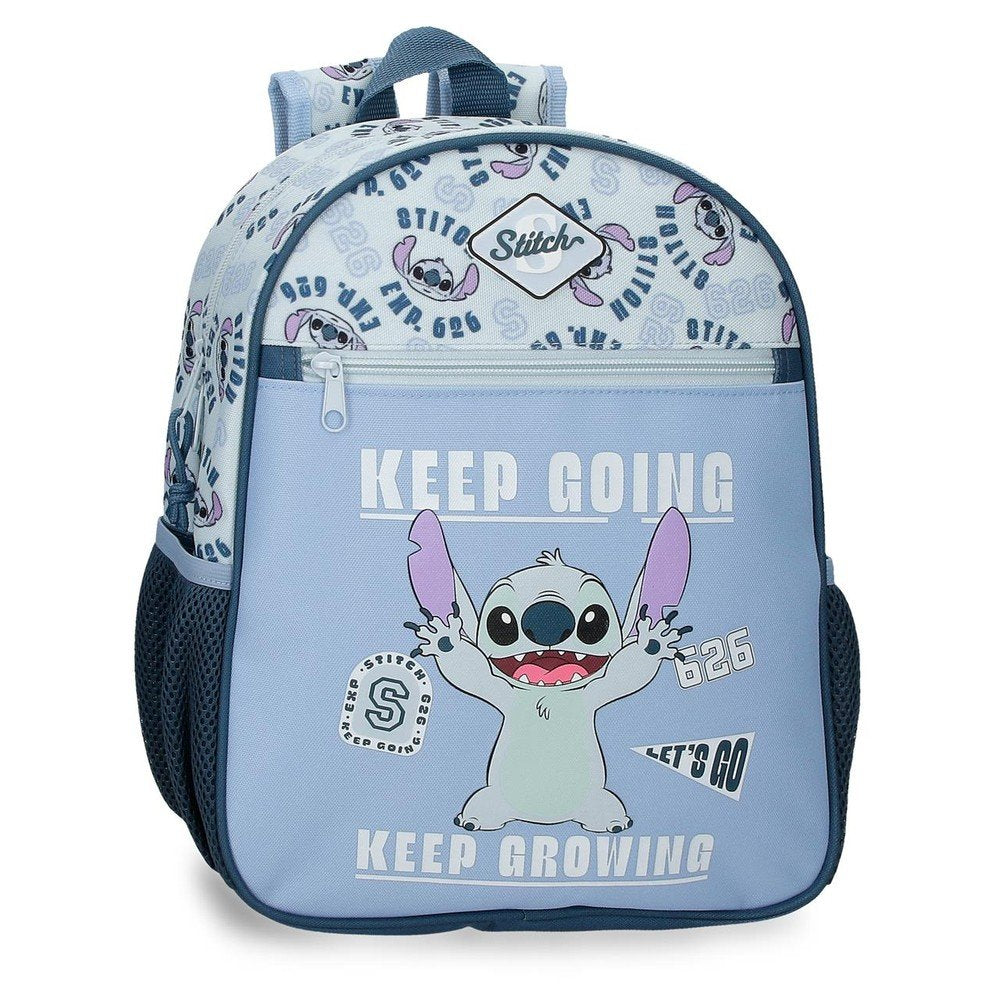 Mochila infantil Stitch Keep Going 33 cm Adapt a Carro Imagen principal del producto