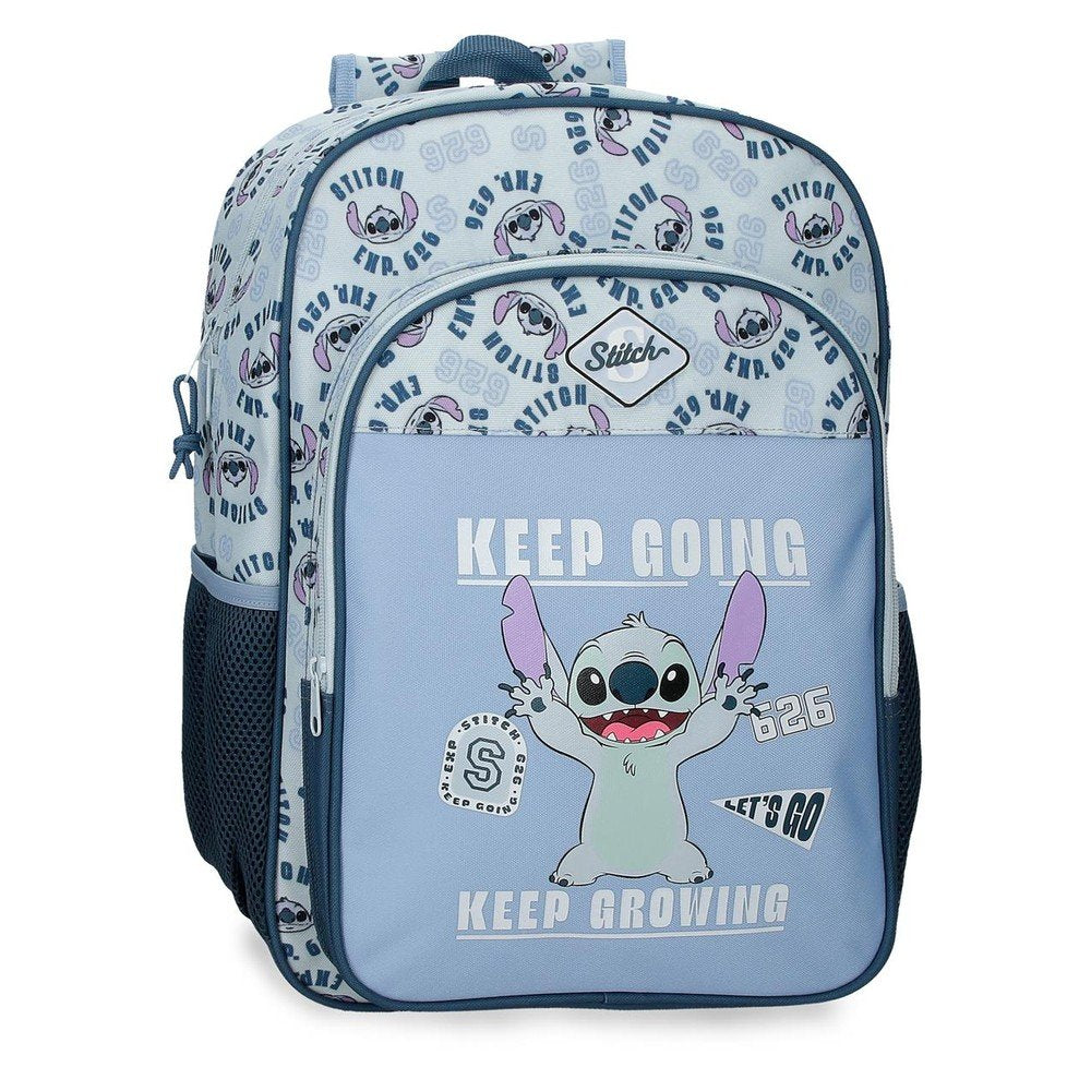 Mochila escolar Stitch Keep Going 40 cm Adapt a Carro Imagen principal del producto