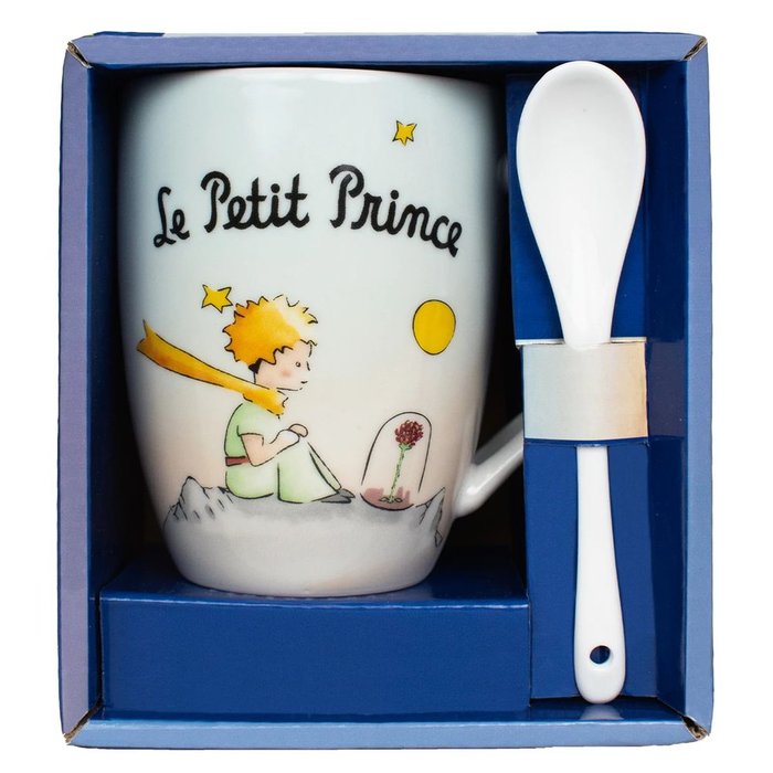 TAZA CON CUCHARA EN CAJA LPP PLANETE ROSE | ENESCO | 1 UNIDAD | 8460070149368
