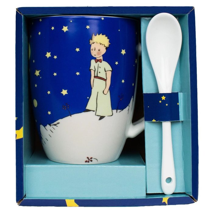 TAZA CON CUCHARA EN CAJA LPP NIGHT | ENESCO | 1 UNIDAD | 8460070149436