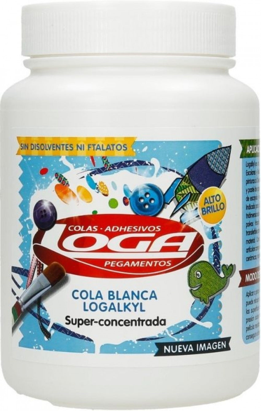 Bote Cola Blanca Loga 1 Kg