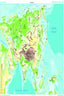Mapa mural Asia Galego CUMIO en tamaño grande