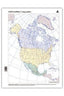 Mapas Norteamérica político mudos CUMIO pack 50