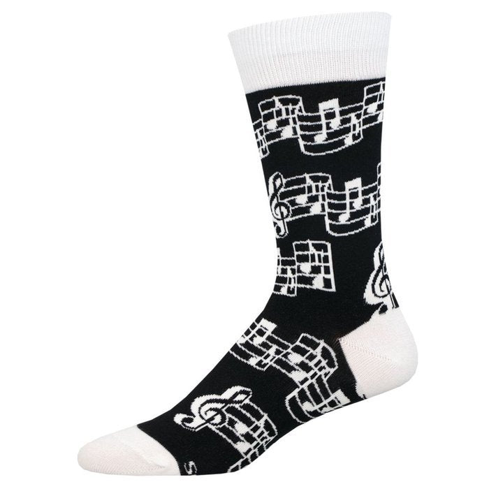 CALCETINES DE ALGODON MEDIA CAÑA 40-46 MUSICA | SOCKSMITH | 1 UNIDAD | 8482920027350