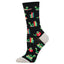 CALCETINES DE ALGODON MEDIA CAÑA 36-41 BOOKWORM BLACK | SOCKSMITH | 1 UNIDAD | 8482920037496