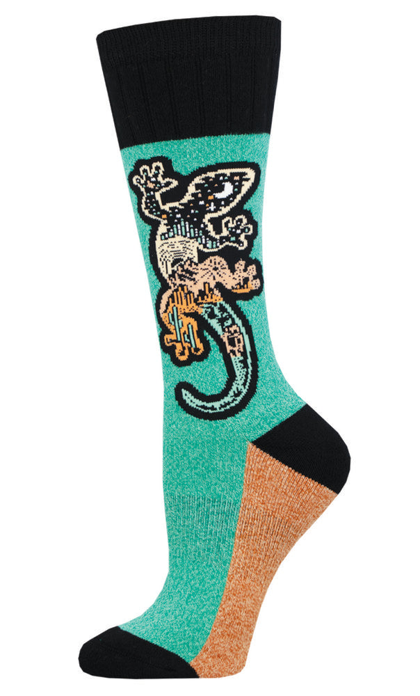 Calcetines mujer algodón Caña Salamandra 36-41 Socksmith Imagen principal del producto