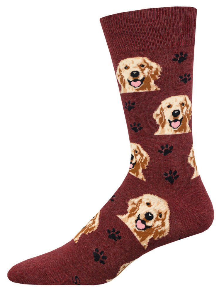 Calcetines de Algodón Media Caña Perro Marrón 40-46 SOCKSMITH