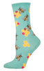 CALCETINES MUJER ALGODON ABEJAS 36-41 | SOCKSMITH | 1 UNIDAD | 8482920093454