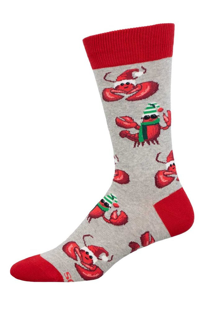 CALCETINES HOMBRE ALGODON CANGREJOS NAVIDAD 40-46 | SOCKSMITH | 1 UNIDAD | 8482920106932 Imagen principal del producto