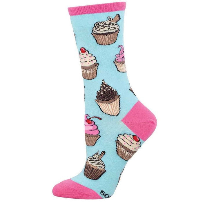 CALCETINES DE ALGODON MEDIA CAÑA 36-41 CUPCAKES | SOCKSMITH | 1 UNIDAD | 8482920108608