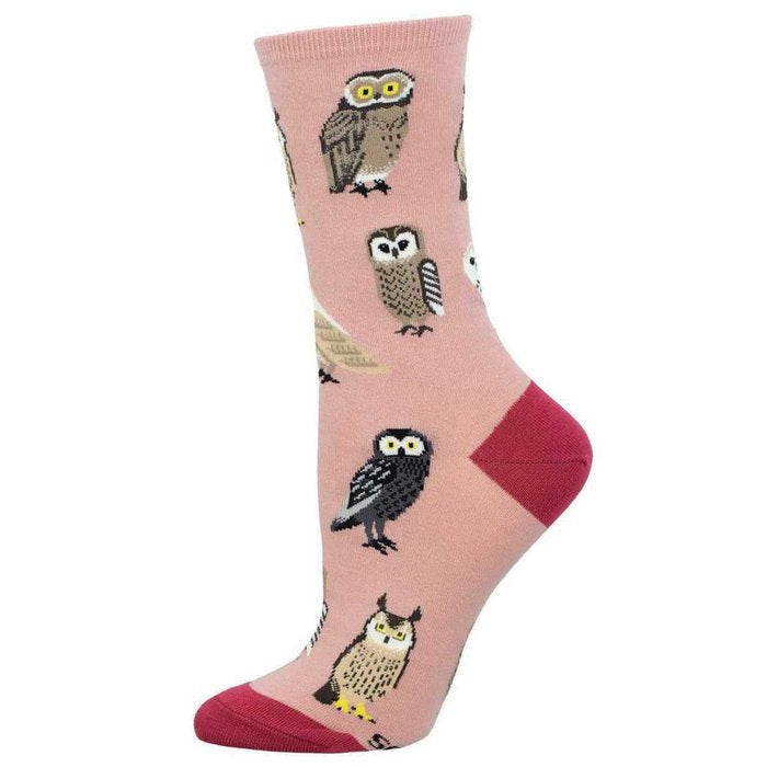 Calcetines de Algodón Media Caña 36-41 Buho Pink Socksmith Imagen principal del producto