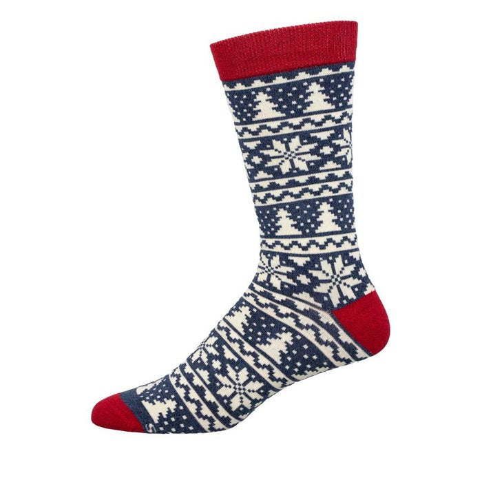 CALCETINES DE BAMBU MEDIA CAÑA 40-46 CHRISTMAS FAIR | SOCKSMITH | 1 UNIDAD | 8482920121164 Imagen principal del producto
