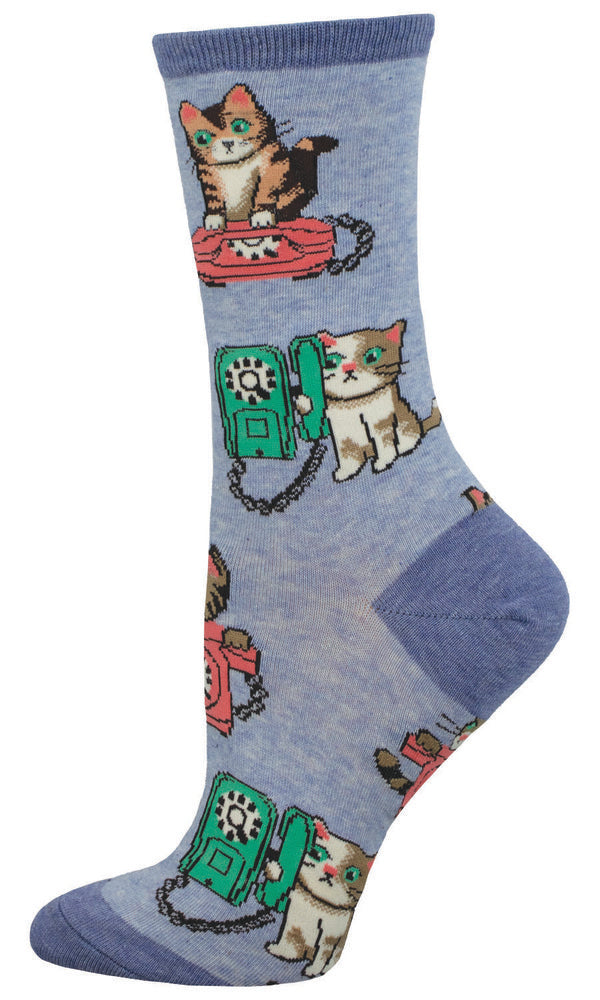 CALCETINES MUJER ALGODON GATOS RING 36-41 | SOCKSMITH | 1 UNIDAD | 8482920224360 Imagen principal del producto