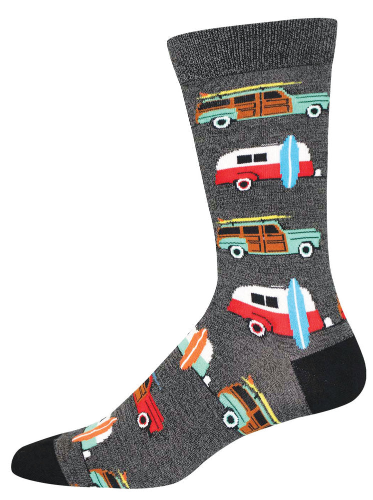 CALCETINES HOMBRE BAMBU CARAVANAS 40-46 | SOCKSMITH | 1 UNIDAD | 8482920238398 Imagen principal del producto