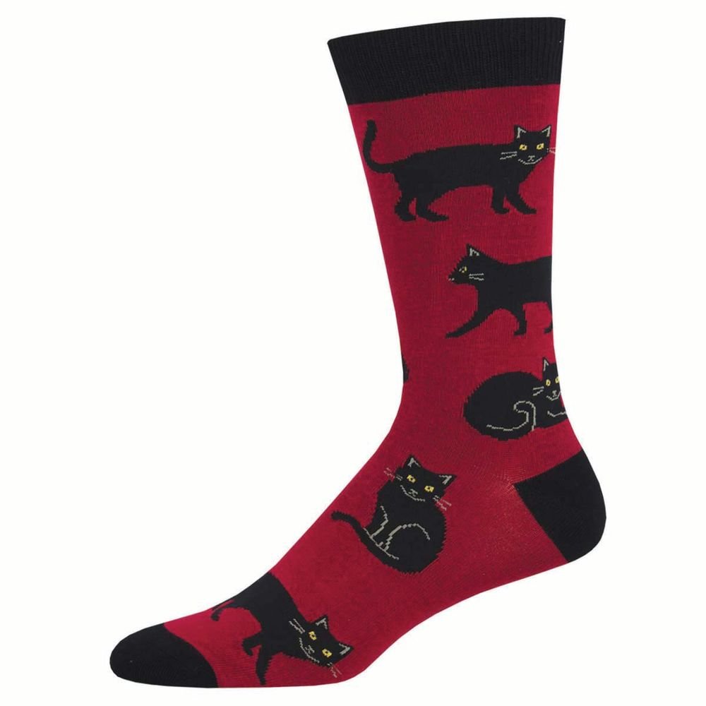Calcetines de Bambú Media Caña Gato Negro 40-46 SOCKSMITH