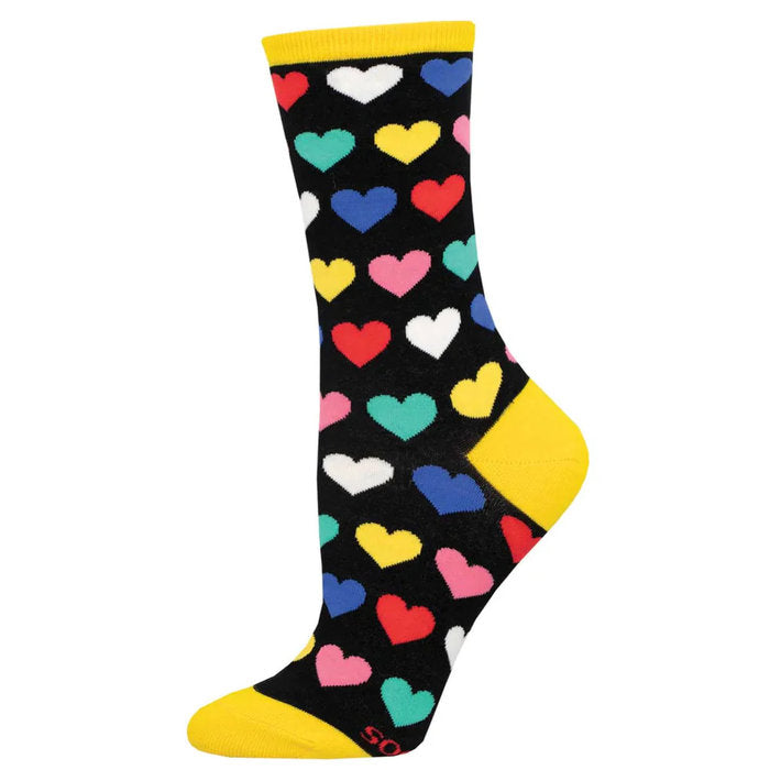CALCETINES DE ALGODON MEDIA CAÑA 36-41 HEART | SOCKSMITH | 1 UNIDAD | 8482920557178 Imagen principal del producto