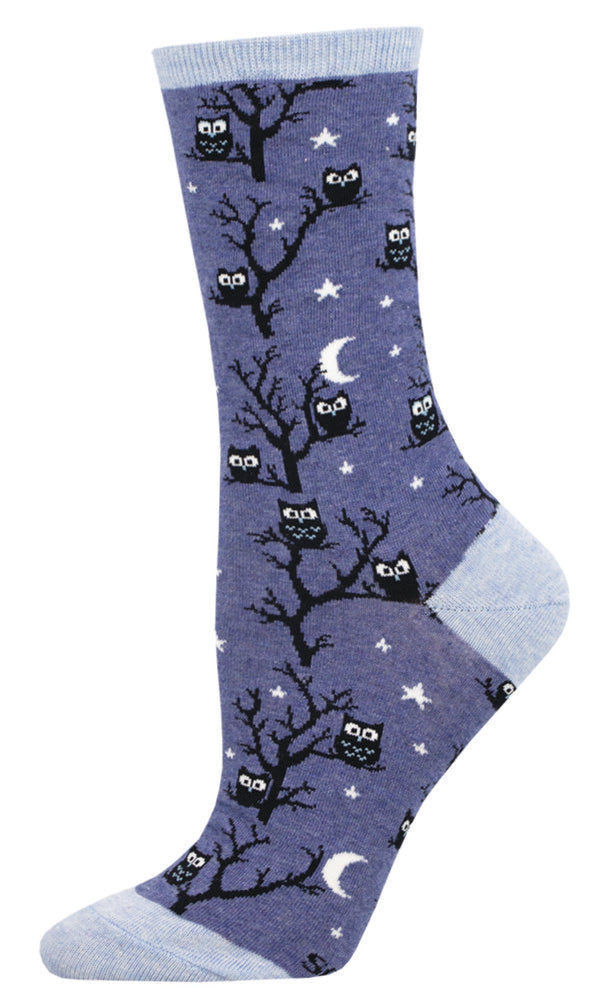 CALCETINES MUJER ALGODON BUHOS 36-41 | SOCKSMITH | 1 UNIDAD | 8482920558304 Imagen principal del producto