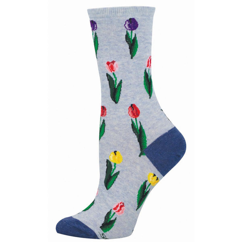 Calcetines de Algodón Media Caña Tulipanes Socksmith