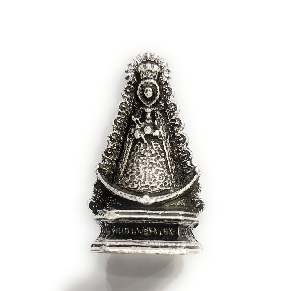 Imagen Miniatura Virgen Rocío 5 Micras Plata 45 mm Marca De Bussy Imagen principal del producto