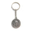 LLAVERO METAL MEDALLA SAN BENITO BAÑO PLATA 32MM | DE BUSSY | ENVASE 5 UDS. UNIDAD | 8488000031309