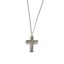 Collar Cruz Camino Itinerante Plata 20mm Marca De Bussy
