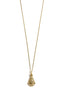 Collar Virgen del Rocío metal baño oro 17mm de Bussy