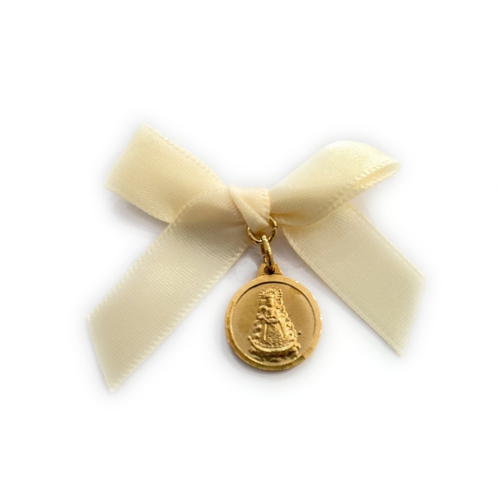 Cuna Virgen Rocio Metal 16mm Baño Oro De Bussy Imagen principal del producto