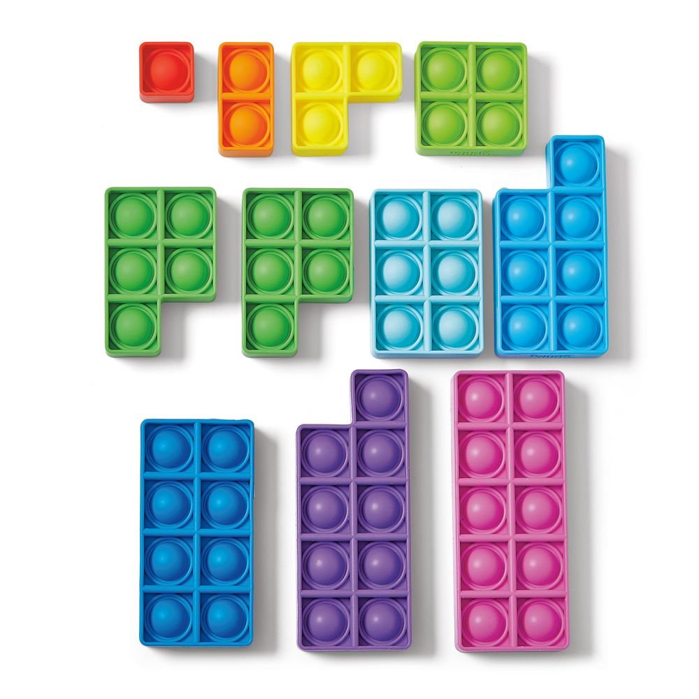 Set Pop Its Juegos Matemáticos Sensoriales LEARNING RESOURCES Imagen principal del producto