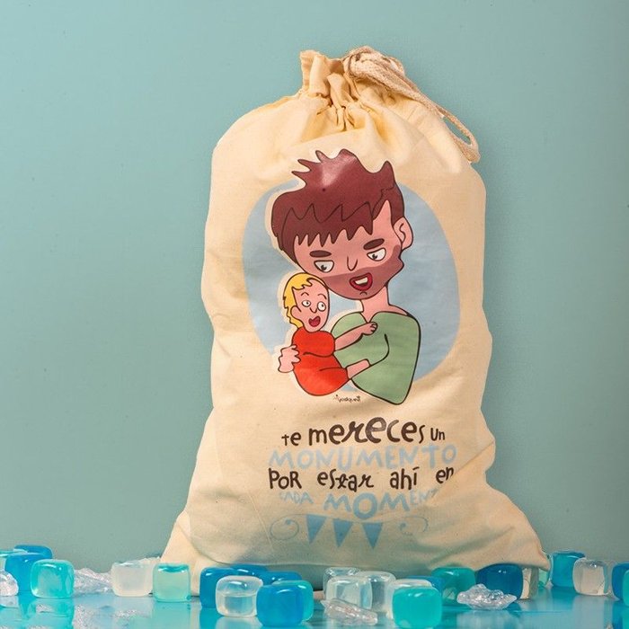 BOLSA SACO DIA DEL PADRE MONUMENTO | YOSIQUESE SL Imagen principal del producto