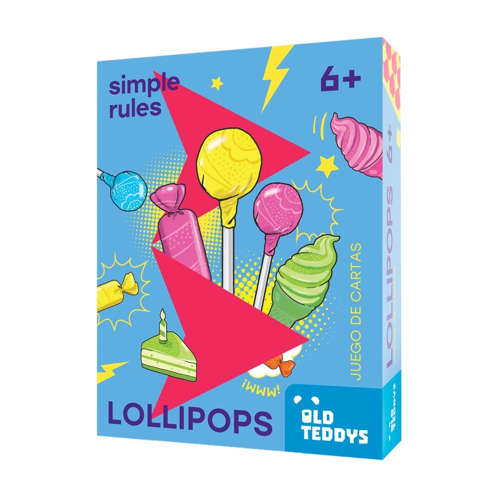 JUEGO LOLLIPOPS | OLD TEDDYS | 1 UNIDAD | 8500424963742 Imagen principal del producto