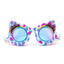 Gafas de Natación Savy Cat Purple Patches BLING