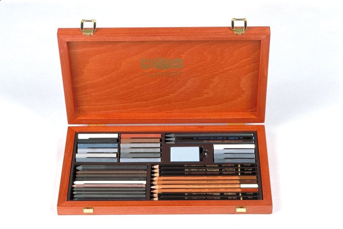 Caja madera Gioconda Art. Surtido 39 piezas Michel Papeles Especiales