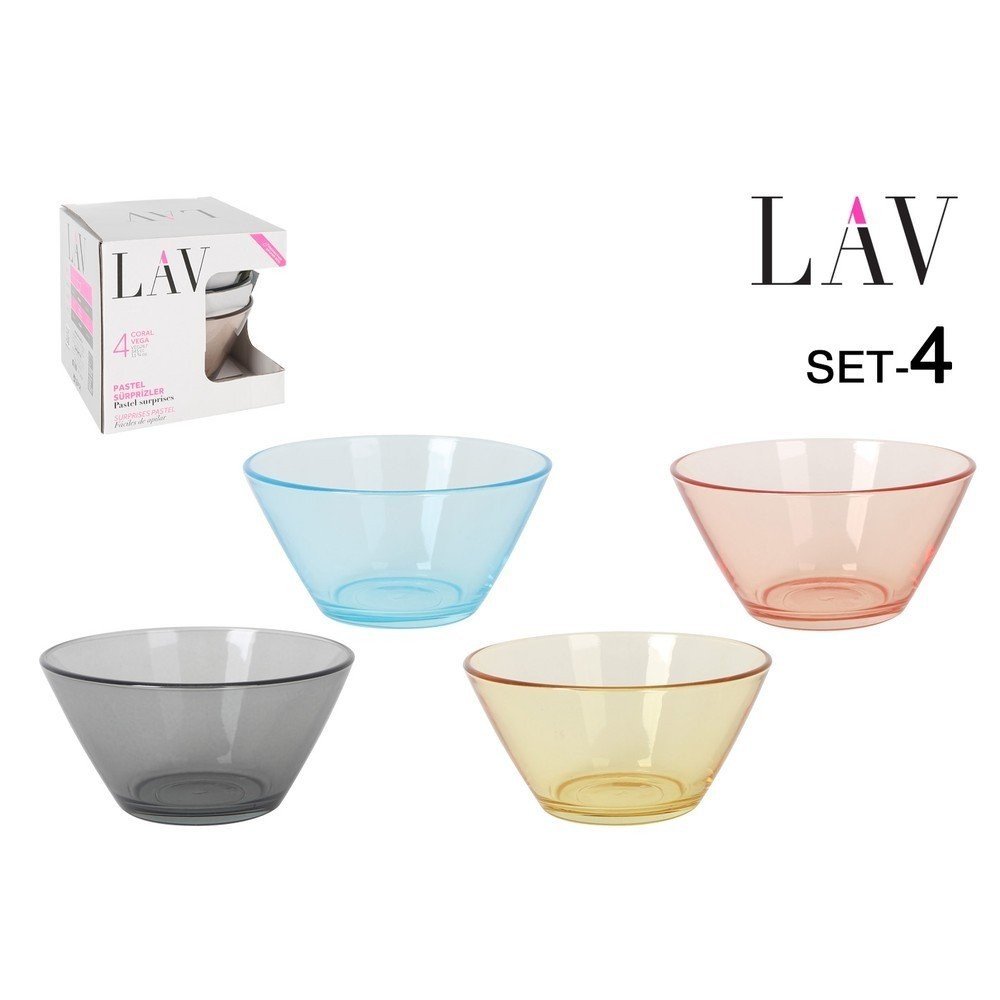 Set 4 Bols Vega Colors Indesoler