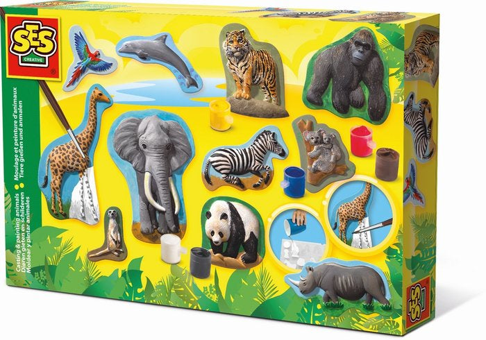 Modelar y Pintar Animales SES Juego de mesa