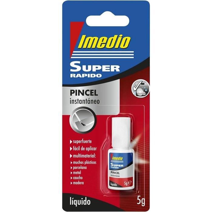 PEGAMENTO IMEDIO SUPER RAPIDO PINCEL 5 GRAMOS | 1 UNIDADES | (PRODUCTOS IMEDIO, S,A,) Imagen principal del producto