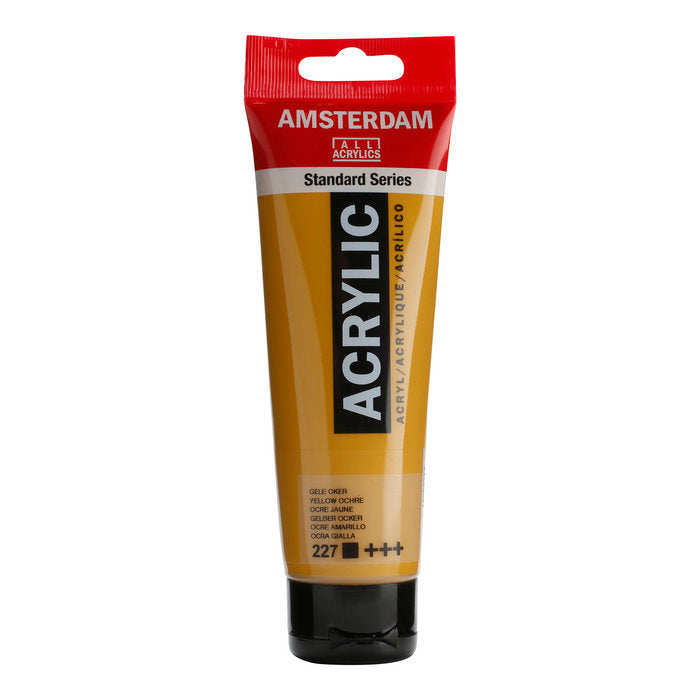 Pintura Acrílica Amsterdam Amarillo Ocre 120ml TALENS ESPAÑA