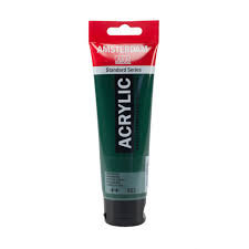 Pintura Acrílica Amsterdam Verde Vejiga 120 ml TALENS ESPAÑA