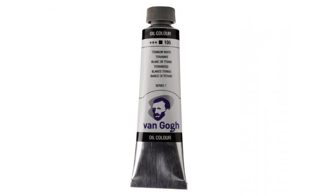PINTURA OLEO VAN GOGH 40ML BLANCO TITANIO | 3 UNIDADES | (TALENS ESPAÑA) Imagen principal del producto