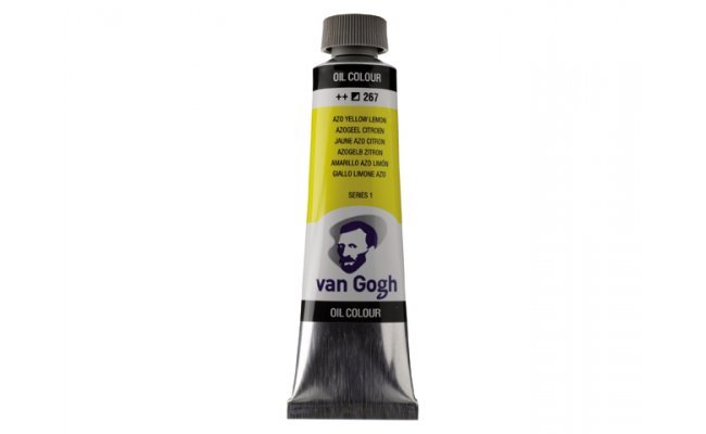 PINTURA OLEO VAN GOGH 40ML AZO AMARILLO LIMON | 3 UNIDADES | (TALENS ESPAÑA) Imagen principal del producto