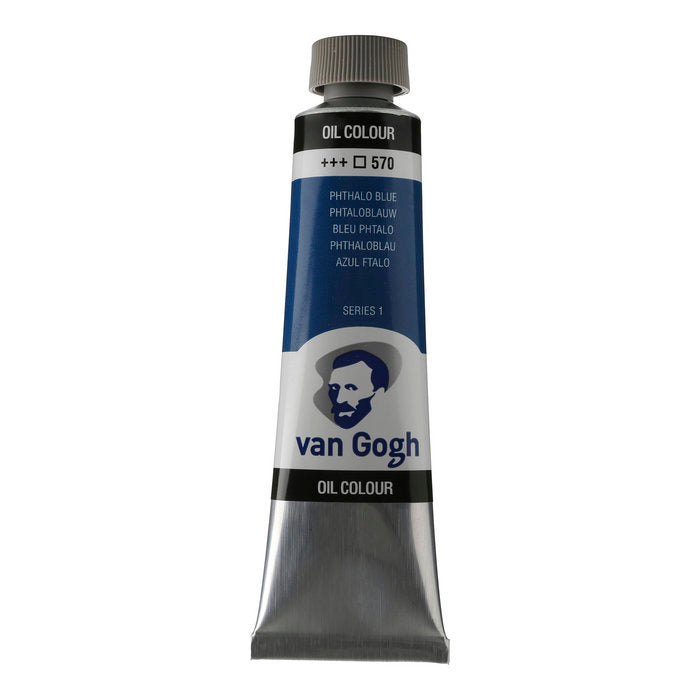 PINTURA OLEO VAN GOGH 40ML AZUL FTALO | 3 UNIDADES | (TALENS ESPAÑA) Imagen principal del producto